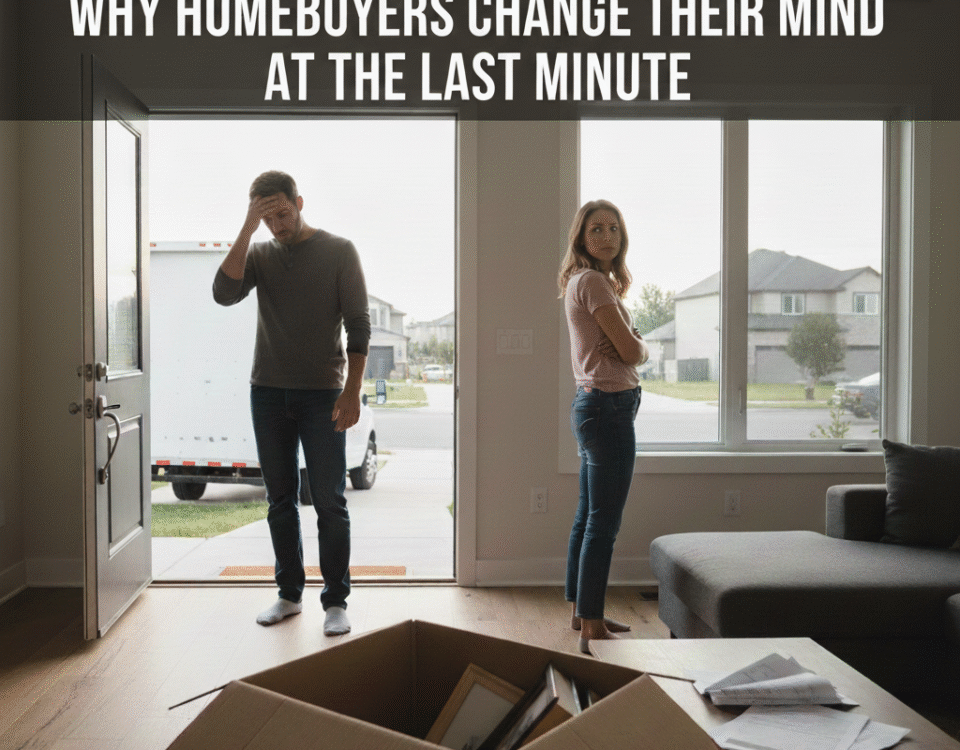 Why Homebuyers Change Their Mind at the Last Minute