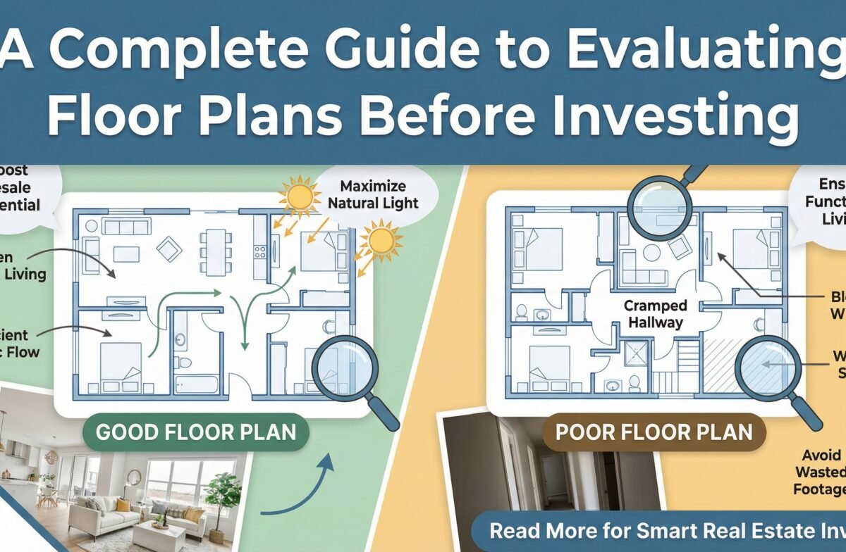 A Complete Guide to Evaluating Floor Plans Before Investing