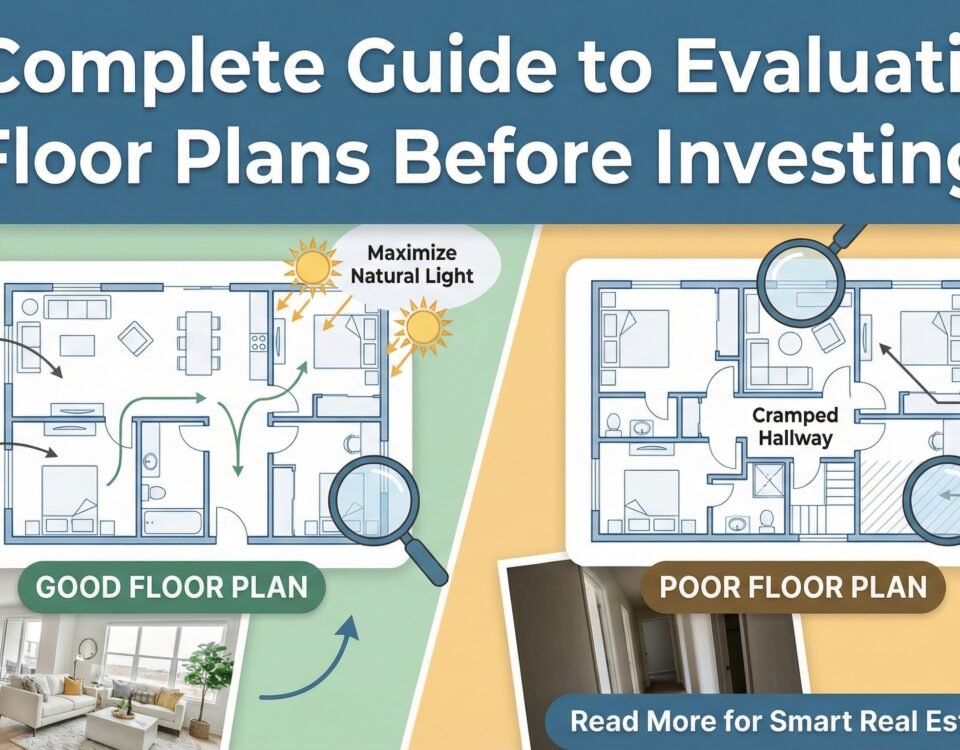 A Complete Guide to Evaluating Floor Plans Before Investing