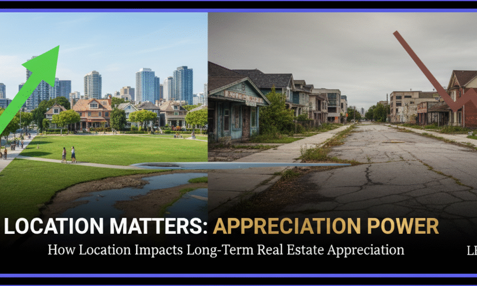 How Location Impacts Long-Term Real Estate Appreciation