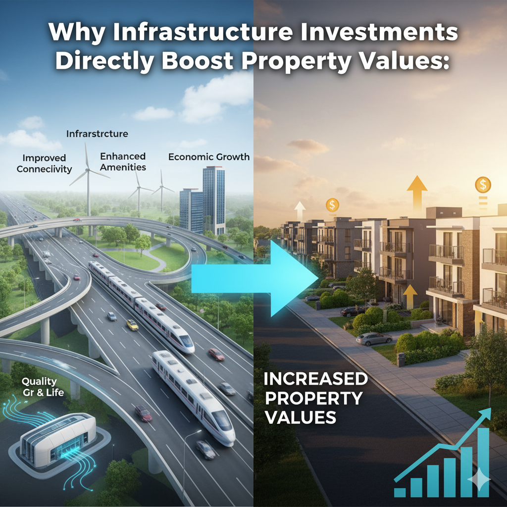 Why Infrastructure Investments Directly Boost Property Values:
