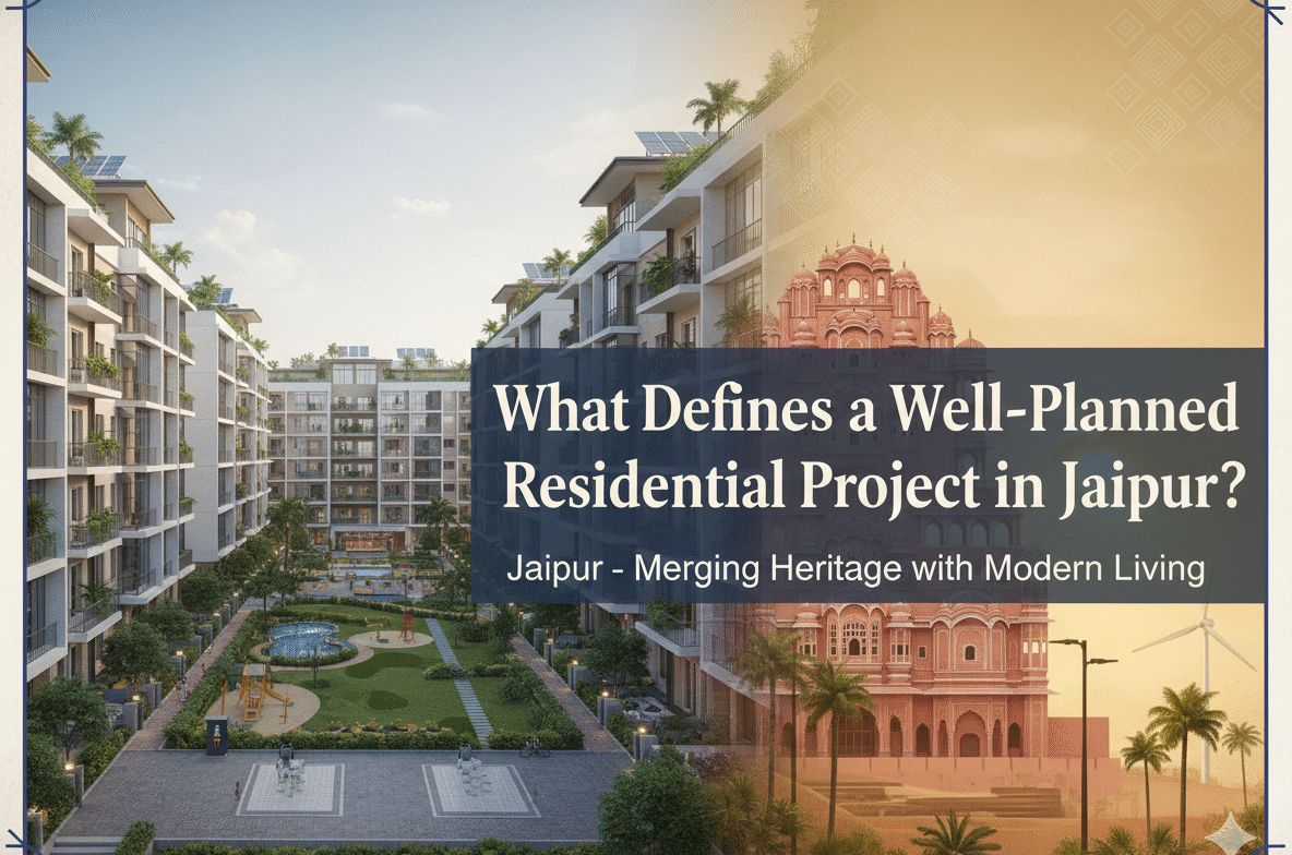 What Defines a Well-Planned Residential Project in Jaipur?