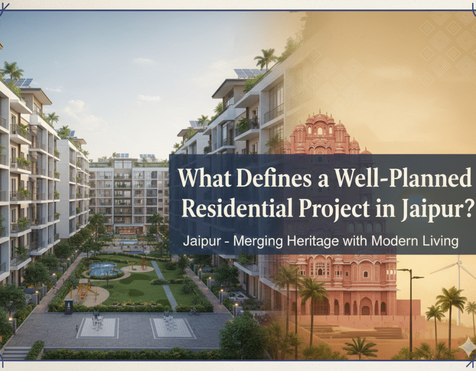 What Defines a Well-Planned Residential Project in Jaipur?