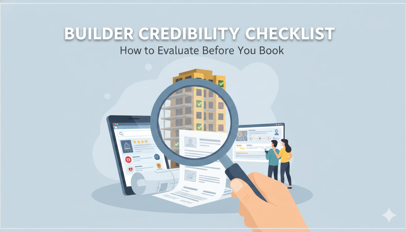 How to Evaluate Builder Credibility Before Booking Your Flat